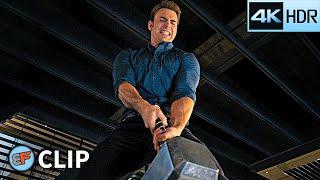 Lifting Thor's Hammer "You're All Not Worthy" Scene | Avengers Age of Ultron 2015 4K HDR Movie Clip