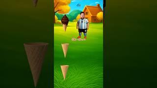 Who Will Eat Poop Ice Cream Ronaldo vs Messi vs Mr Beast vs Speed
