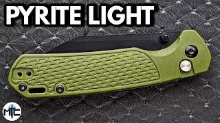 A BETTER Pyrite? - CJRB Pyrite Light Folding Knife - Overview And Review