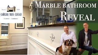 Château's Marble Bathroom FINALLY REVEALED