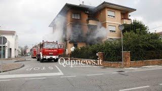 Incendio a Pieve di Soligo 17/09/2015 - Qdpnews.it