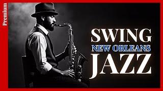 [New Orleans Swing Jazz] 80s Morning Boost Swing Jazz - Instrumental for a Fresh Start