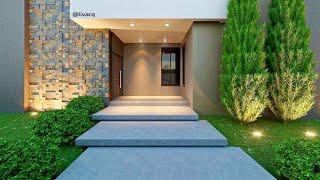 Top 100 Modern Front Yard Garden Landscaping Ideas 2022 Backyard Patio Design House Exterior Design