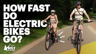 How Fast do Electric Bikes Go?