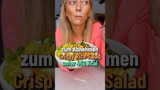 Schnelles Rezept zum Abnehmen | Crispy Rice Salad 