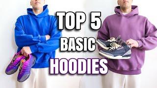 Top 5 Basic Blank Hoodies You Can Buy in 2025