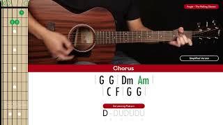 Angie Guitar Cover The Rolling Stones |Tabs + Chords|