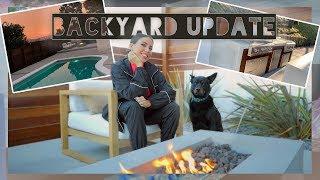 BACKYARD REMODEL IS ALMOST DONE!  CONSTRUCTION AND FURNITURE UPDATE