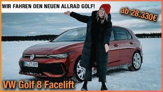 VW Golf 8 Facelift (2025) Wir fahren den NEUEN Allrad Golf! Fahrbericht | Review | Test | 4MOTION