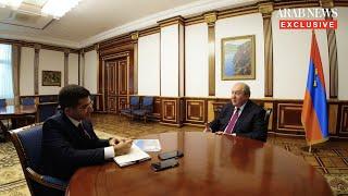 Exclusive Full Interview: Armen Sarkissian, President of the Republic of Armenia