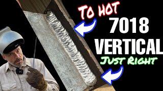 Master 7018 Vertical Uphill Welding with This ONE Simple Trick!