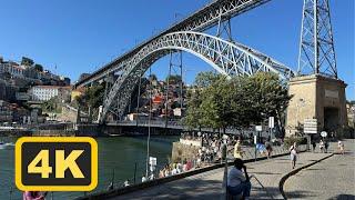 Porto, Portugal  | City Centre Walk | Walking Tour | Summer 2024 |【4K】