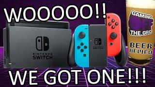 WE GOT A NINTENDO SWITCH!!!!! | Gaming Off The Grid