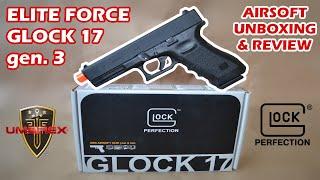 Elite Force GLOCK 17 GEN. 3 GBB - Airsoft Unboxing & Review