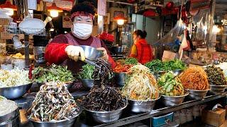 This Is Street Food Heaven!! Best 8 Korean Street Food Masters Compilation in Gwangjang Market