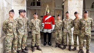 Heartwarming Moment Belgian Soldiers visits and this Happened!