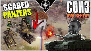 Black Prince TERRIFIES German Tanks | 4v4 Mignano Gap | Company of Heroes 3 Replays #29