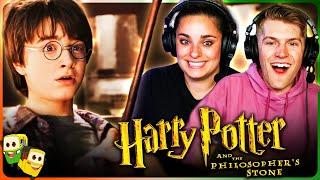 HARRY POTTER AND THE SORCERER'S STONE Movie Reaction! | First Time Watch!