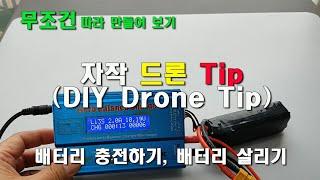 자작 드론 팁(DIY Drone Tip) 배터리 충전 및 살리기