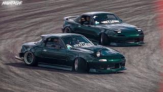 First Drift event with Twin Miatas | SEDUCED