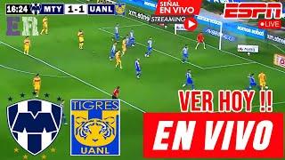 Monterrey vs. Tigres en vivo, Donde Ver, A Que Hora Juega Monterrey vs. Tigres Apertura 2024 hoy