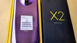 POCO X2 Unboxing & First Look - Matrix Purple Color In Nepal