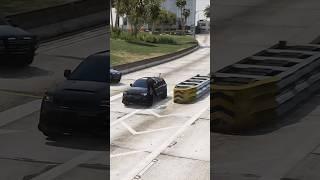 Police Officer Gets hit by Jeep Trackhawk While Placing spikes!!!!