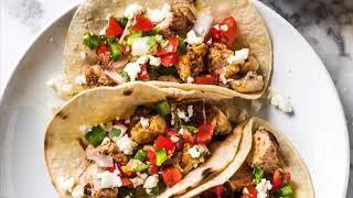 fabulous Chicken Taco تاکوی مکزیکی با نان ذرت خیلی خوشمزه 