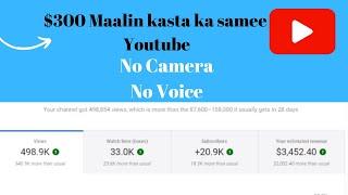 Sida Youtube Lacag Badan Looga Sameeyo Open Youtube Channel With AI