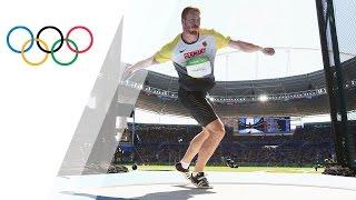 Germany's Harting wins Discus gold