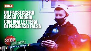 Un passeggero Russo viaggia con una lettera di permesso falsa | Stop Border Control Fiumicino