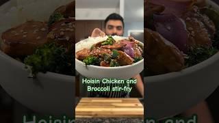 Hoisin Chicken and Broccoli stir-fry #shorts #recipes #quickrecipe