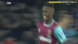 West Ham United 2 - 0 Chelsea - Edimilson Fernandes' Goal (EFL CUP)