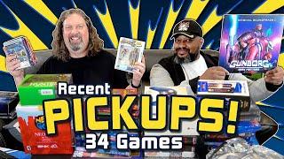 ** LET'S GO! ** GAME PICKUPS: 34 Games (PlayStation, Xbox, Switch, Sega, NES, Arcade)