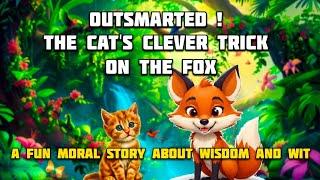 The Clever Cat Outsmarts the Fox: A Moral Story for Kids