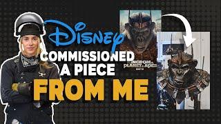 I made this Ape Sculpture for for Disney's Movie! | Kingdom of the Planet of the Apes