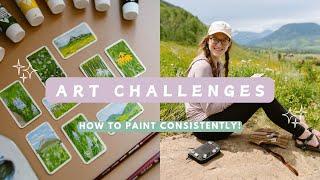 Art challenge ideas | Guide to starting an art practice