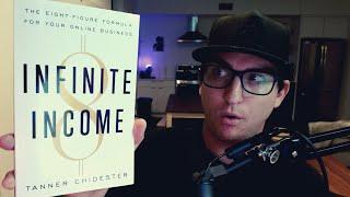 Reading Infinite Income by Tanner Chidester... IN ONE SITTING!