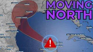 Beryl Update: Northward Trend Continues. Texas And Louisiana In The Cone