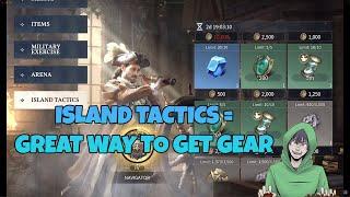 Age of Empires - Island Tactics is a great way to get material for your hero gear