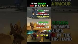 WHO WOULD YOU CHOOSE? - Helldivers 2 X Space Marine 2