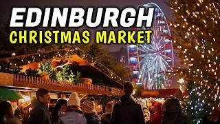 Experience the MAGIC of Edinburgh Christmas Market!