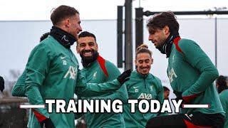 Inside Liverpool Training Today After The International Break 