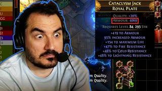 KRIPP HITS CRAZY PREFIX ON ROG CRAFT - Path of Exile 3.25 Settlers of Kalguur