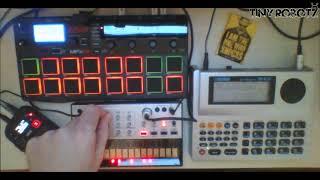 Jungle / Drum'N'Bass with Akaï MPX16, Boss DR 670 & Volca Keys