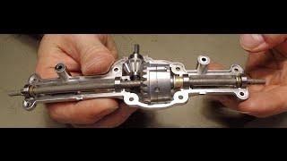 Building a Tough Durable Tamiya CC01 Rear axle with BoomRacing ceramic bearings