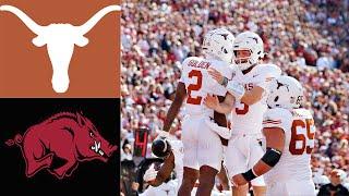 Arkansas Razorbacks vs Texas Longhorns Game Highlights | 2024 College Football Highlights