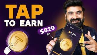 Tap To Screen & Earn From Airdrop | TapSwap Mining From Mobile