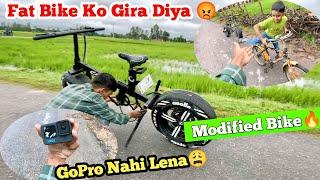 Fat Bike Ko Gira Diya Cycle Se | 2024 Mai GoPro Lena Chayiye Ki Nahi | Chanchal Singh Vlogs