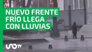 Llega nuevo frente frío: alertan a estos estados por tormentas y granizo